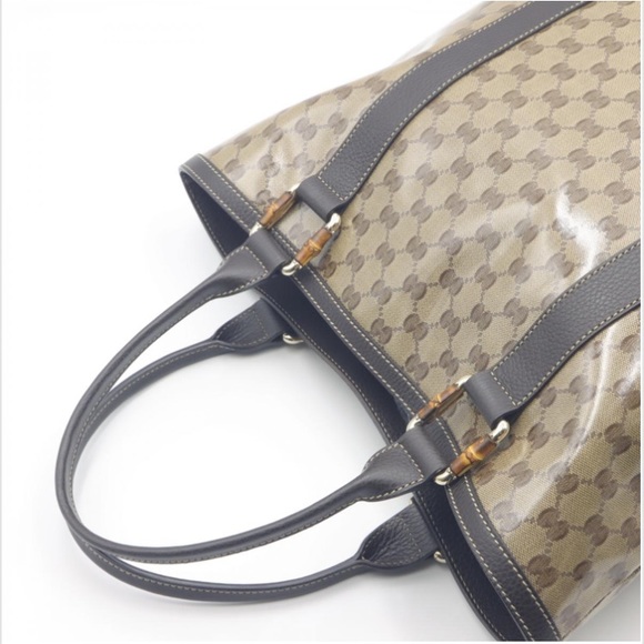 Gucci Large Crystal Shopper Tote Handbag. Style: 339547 - Picture 4 of 14